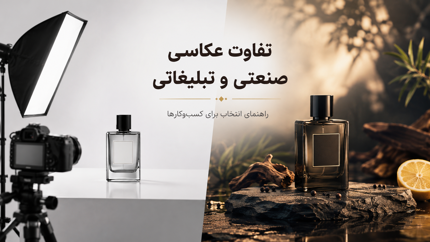 تفاوت عکاسی صنعتی و تبلیغاتی چیست؟ راهنمای کامل انتخاب برای کسب‌وکارها